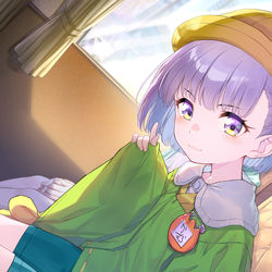 This is a pixiv picture whose title is しーー🤫.