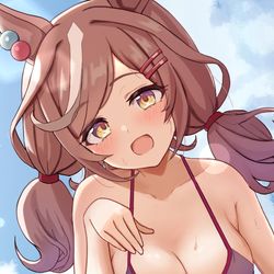 This is a pixiv picture whose title is Fanbox始めました！.