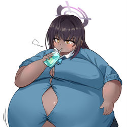 This is a pixiv picture whose title is 水分補給.