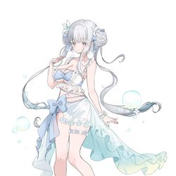 This is a pixiv picture whose title is 今汐水着.