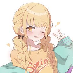 This is a pixiv picture whose title is 藤田ことね.