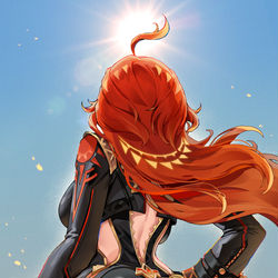 This is a pixiv picture whose title is Mavuika.