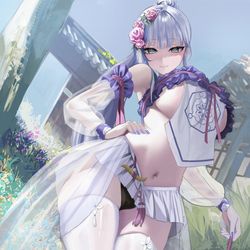 This is a pixiv picture whose title is commission.