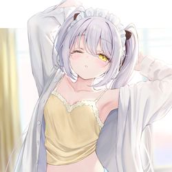This is a pixiv picture whose title is ☁.