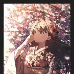This is a pixiv picture whose title is 春の訪れ.
