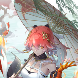 This is a pixiv picture whose title is 长离.