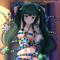 This is a pixiv picture whose title is 青衣.