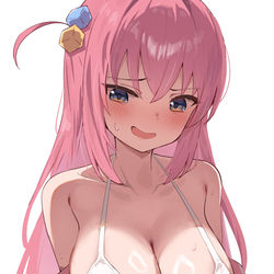 This is a pixiv picture whose title is ぼっちちゃん.