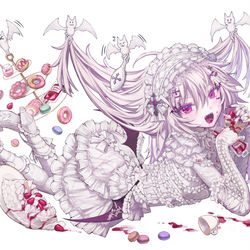 This is a pixiv picture whose title is いちご味.