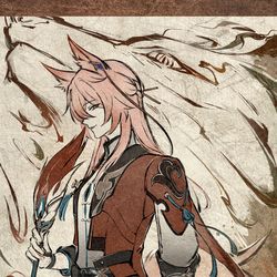 This is a pixiv picture whose title is 椒丘.