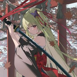 This is a pixiv picture whose title is ムラサメ.