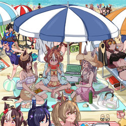 This is a pixiv picture whose title is たぶん合宿最終日.