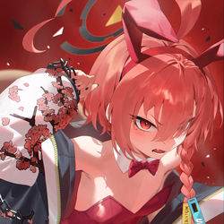 This is a pixiv picture whose title is 美甘ネル.