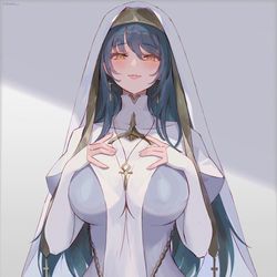 This is a pixiv picture whose title is Sister Marie.