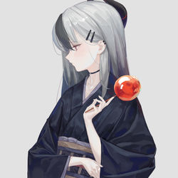 This is a pixiv picture whose title is 佳代子.