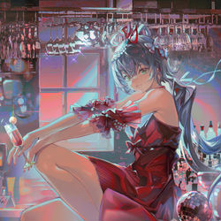 This is a pixiv picture whose title is 心里有鬼.