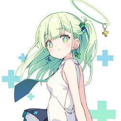 This is a pixiv picture whose title is 緑.