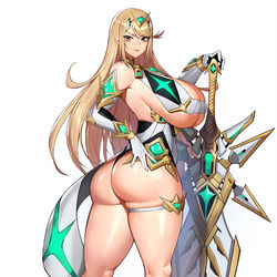This is a pixiv picture whose title is ゼノブレイド2 ヒカリ.