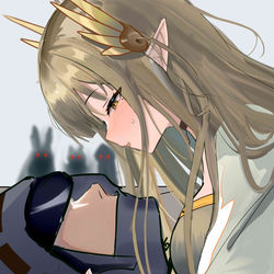 This is a pixiv picture whose title is 水精灵捕食兜帽人记录.