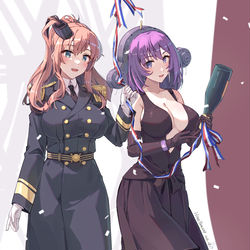 This is a pixiv picture whose title is レキシントン サラトガ.