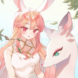 This is a pixiv picture whose title is ライカ.