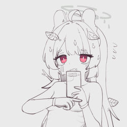 This is a pixiv picture whose title is 미유.