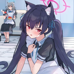 This is a pixiv picture whose title is ご奉仕させなさいよ・・・♡.