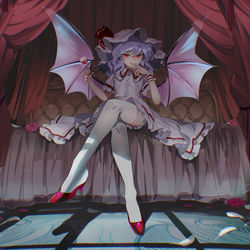 This is a pixiv picture whose title is ワインレッドのノクターナルデビル.