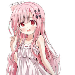This is a pixiv picture whose title is 白ワンピティナちゃん.