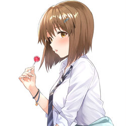 This is a pixiv picture whose title is ギャル雪歩.