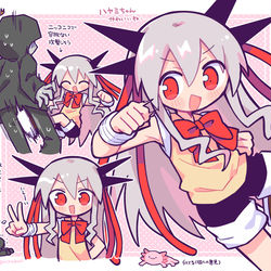 This is a pixiv picture whose title is 👊.