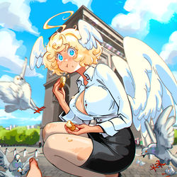 This is a pixiv picture whose title is Gabi (unemployed).