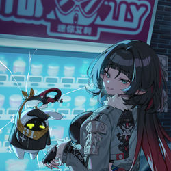 This is a pixiv picture whose title is Jane Doe.
