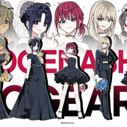 This is a pixiv picture whose title is トゲナシトゲアリ ウエディング.
