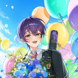 This is a pixiv picture whose title is 剣持刀也.