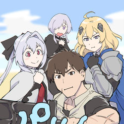 This is a pixiv picture whose title is パリイした.