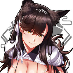 This is a pixiv picture whose title is アズールレーン　RQ愛宕.