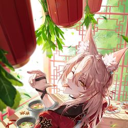 This is a pixiv picture whose title is 椒丘.