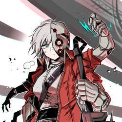 This is a pixiv picture whose title is 멀티크랙 사무소 대표 파우스트 + 짧은 만화.