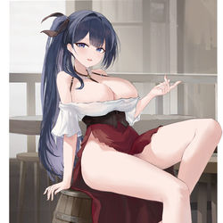 This is a pixiv picture whose title is ベル(アズールレーン).