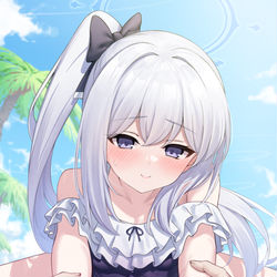 This is a pixiv picture whose title is ミヤコとストレッチ.