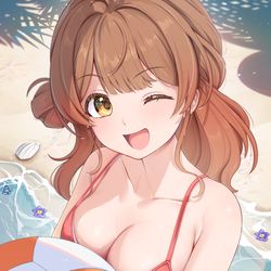 This is a pixiv picture whose title is 花海佑芽.