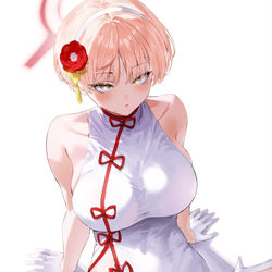 This is a pixiv picture whose title is マリナ チーパオ.