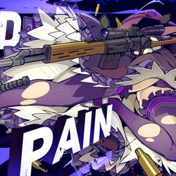This is a pixiv picture whose title is Maid of pain.