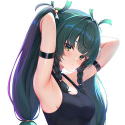 This is a pixiv picture whose title is Qingyi.