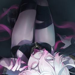 This is a pixiv picture whose title is 🩸.