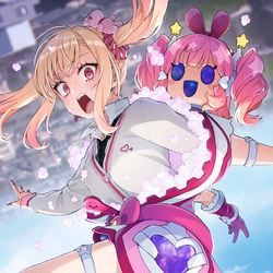 This is a pixiv picture whose title is きぐるみの魔法少女.