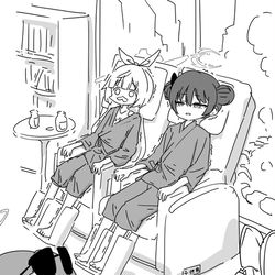 This is a pixiv picture whose title is 最近描いた絵とか.