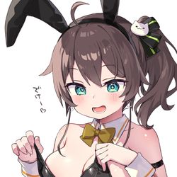 This is a pixiv picture whose title is まつりちゃんバニー.