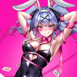 This is a pixiv picture whose title is 🐰.